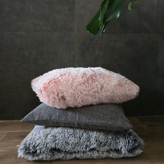 Set 3 Cojines Decorativos Cierre Invisible, Tela Suave para Sala, Cama, Sillón 45 x 45cm