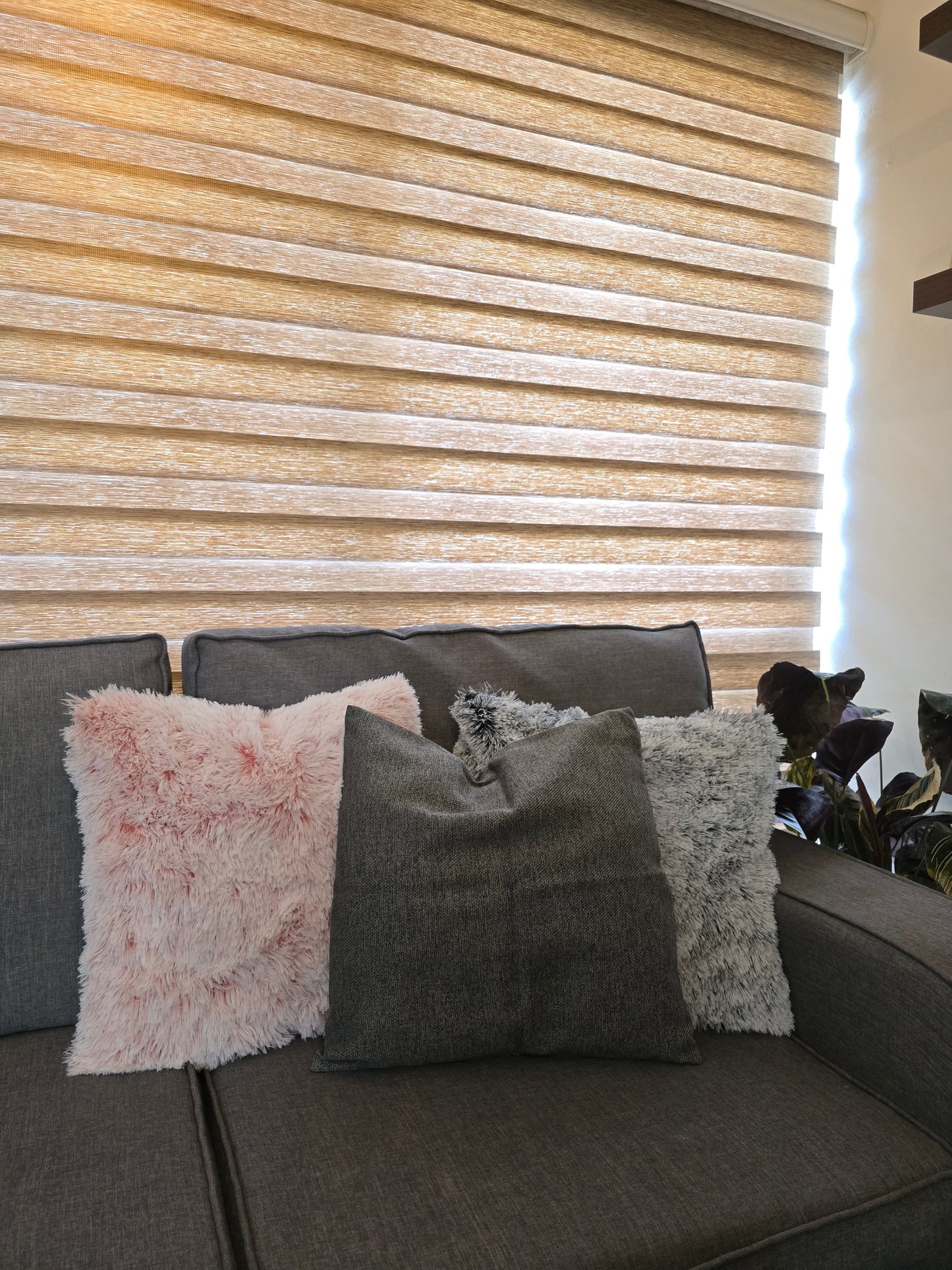 Set 3 Cojines Decorativos Cierre Invisible, Tela Suave para Sala, Cama, Sillón 45 x 45cm