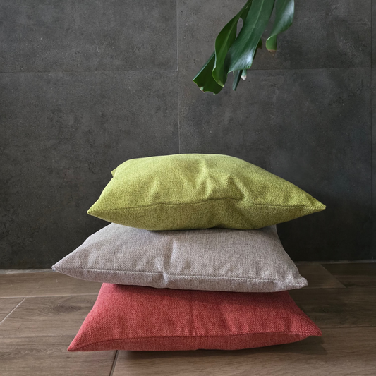 Set 3 Cojines Decorativos Cierre Invisible, Tela Suave para Sala, Cama, Sillón 45 x 45cm