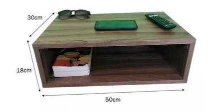 Buro Flotante Mueble Minimalista Moderno Juego De 2pzas
