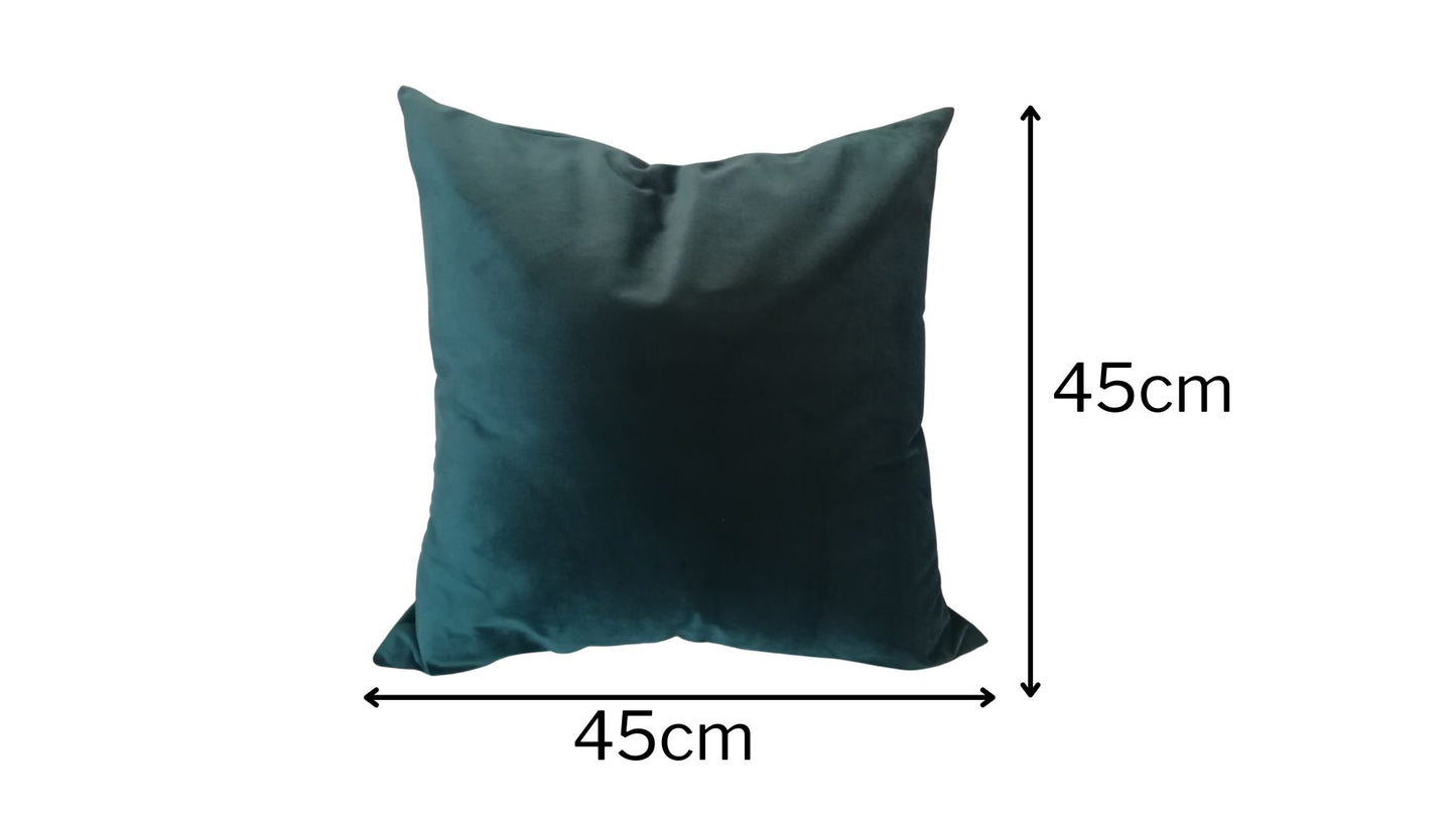 Set 3 Cojines Decorativos Cierre Invisible, Tela Suave para Sala, Cama, Sillón 45 x 45cm