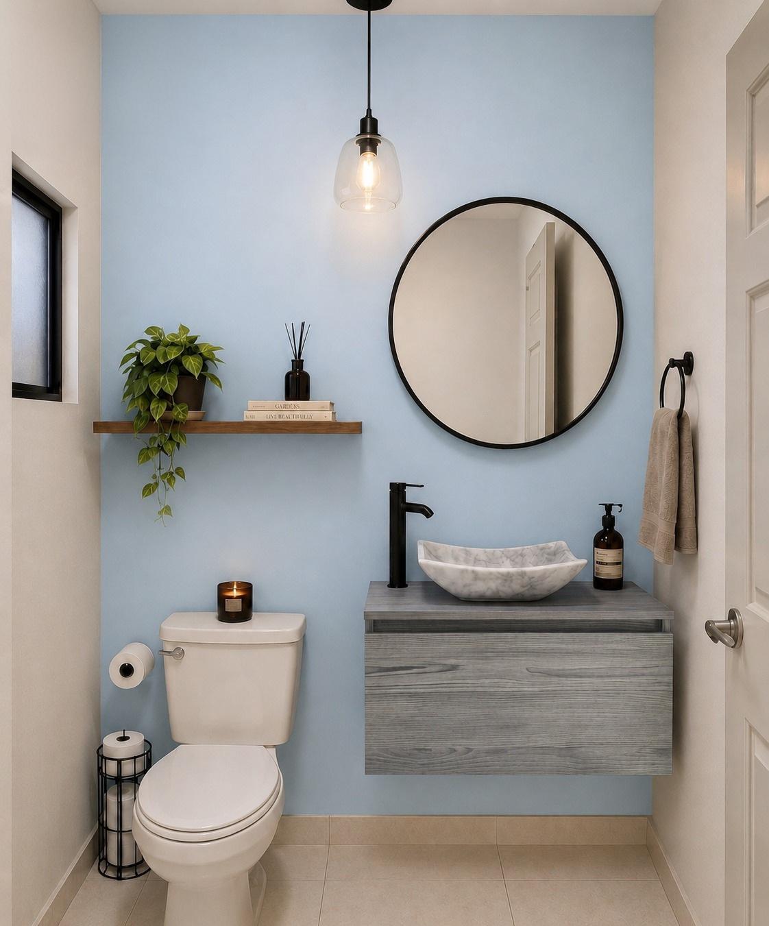 Mueble De Baño, Gabinete 60x40cm, Ovalin Marmol Y Monomando mb01