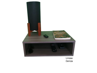 Buro Flotante Mueble Minimalista Moderno Juego De 2pzas