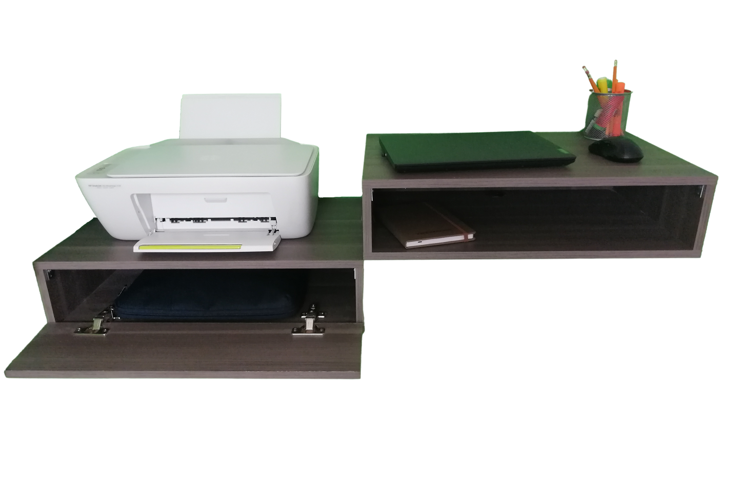 Escritorio Flotante, Home Office, Repisa Moderna,extra Ancho