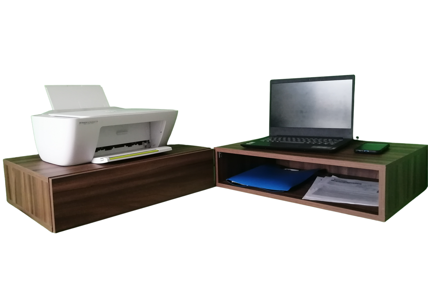 Escritorio Flotante, Home Office, Repisa Moderna,extra Ancho