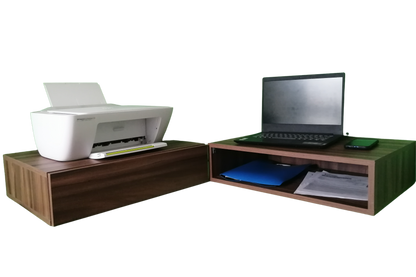 Escritorio Flotante, Home Office, Repisa Moderna,extra Ancho