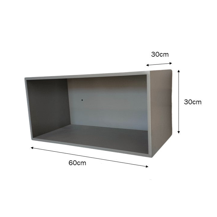 Repisa Infantil, Repisa Para Niños Tipo Bloque, Gris