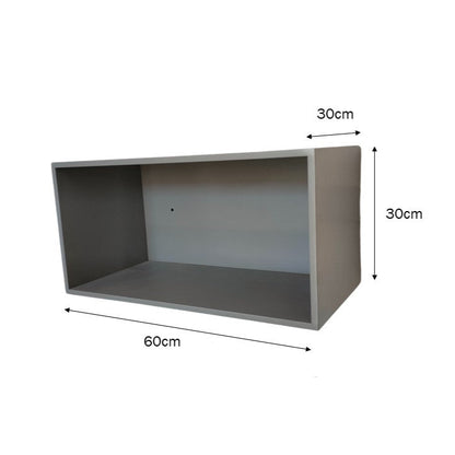 Repisa Infantil, Repisa Para Niños Tipo Bloque, Gris