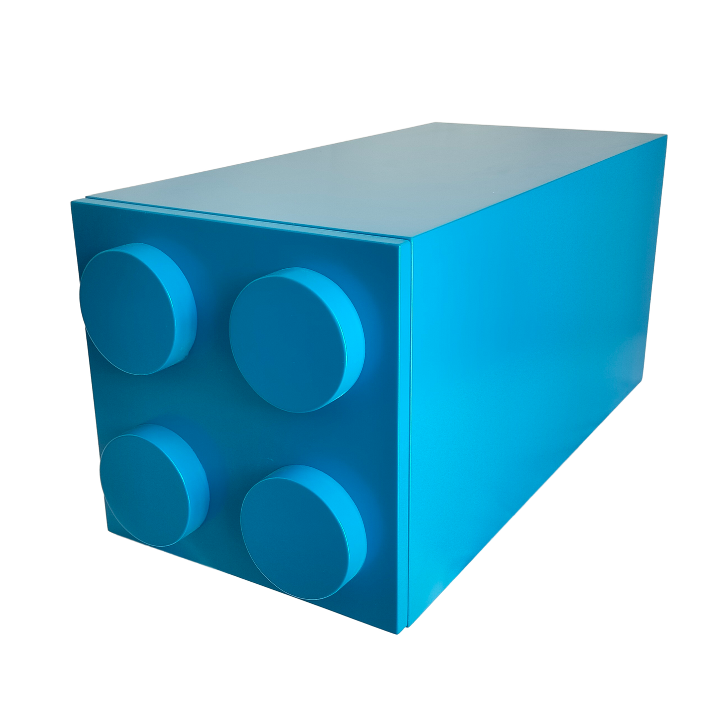 Repisa Infantil, Repisa Para Niños Tipo Bloque, Azul