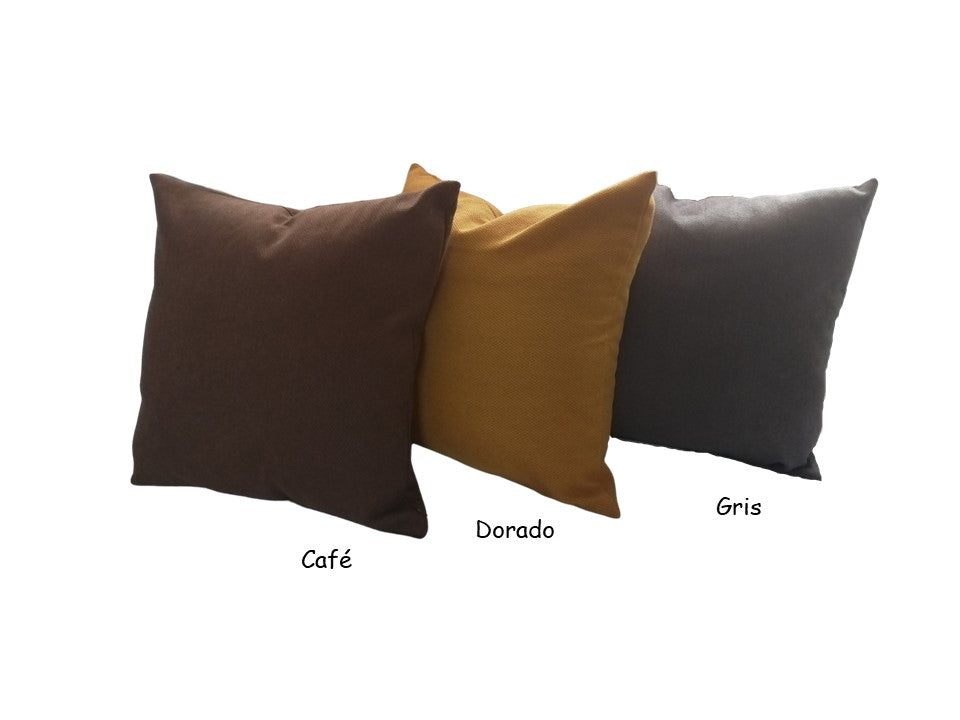 Cojín Decorativo, Cierre Invisible Para Sala, Cama, Sillón 45x45cm