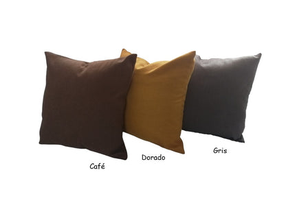 Cojín Decorativo, Cierre Invisible Para Sala, Cama, Sillón 45x45cm