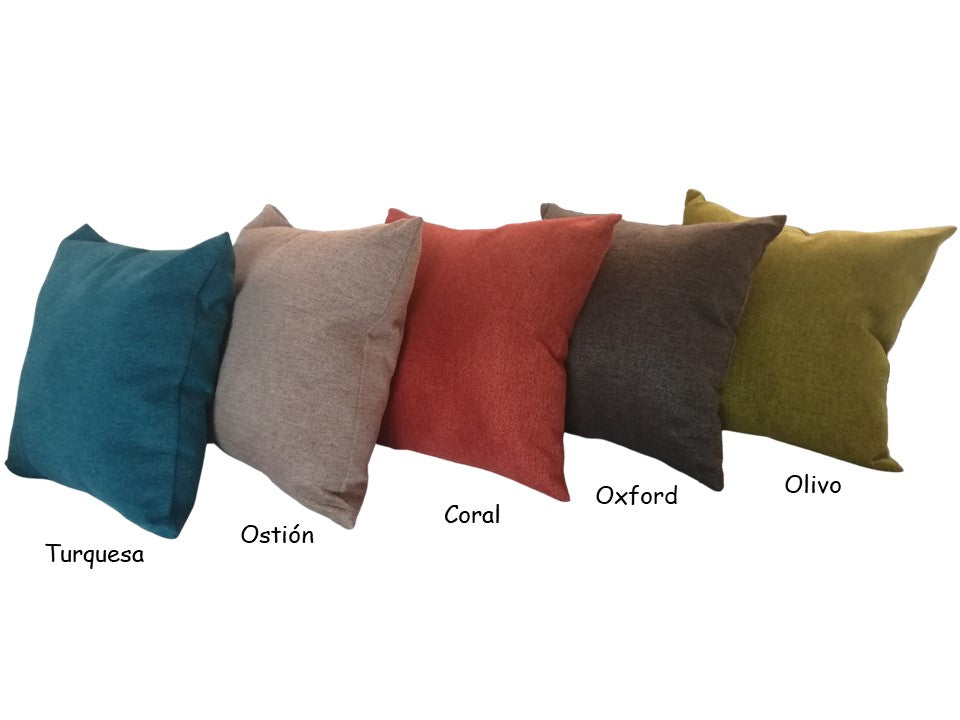 Cojín Decorativo, Cierre Invisible Para Sala, Cama, Sillón 45x45cm