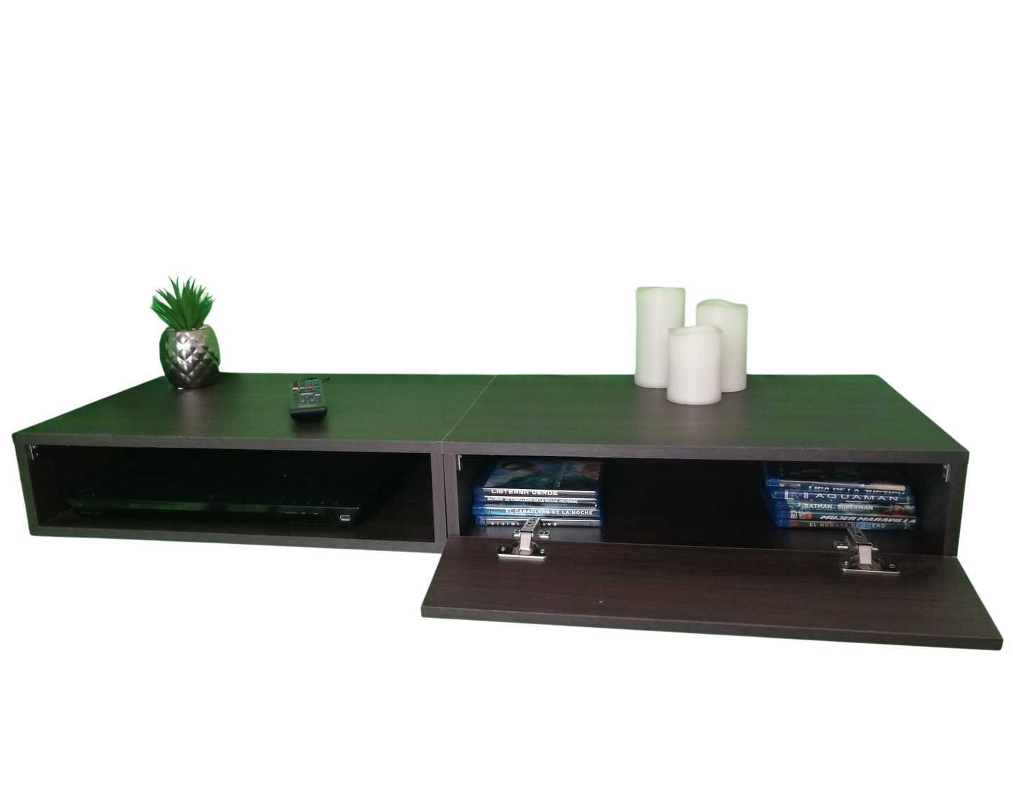 Mueble Tv, Centro De Entretenimiento, Flotado, Moderno 120cm