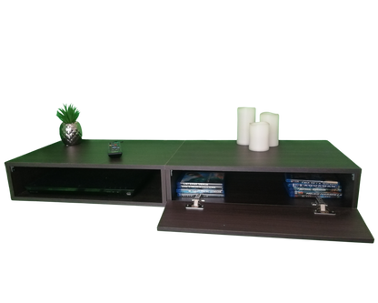 Mueble Tv, Centro De Entretenimiento, Flotado, Moderno 120cm